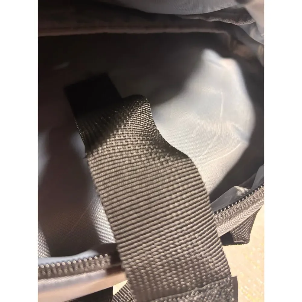 New Gray Silver Dell Laptop Bag Bookbag Backpack Internal Compartments Pockets!